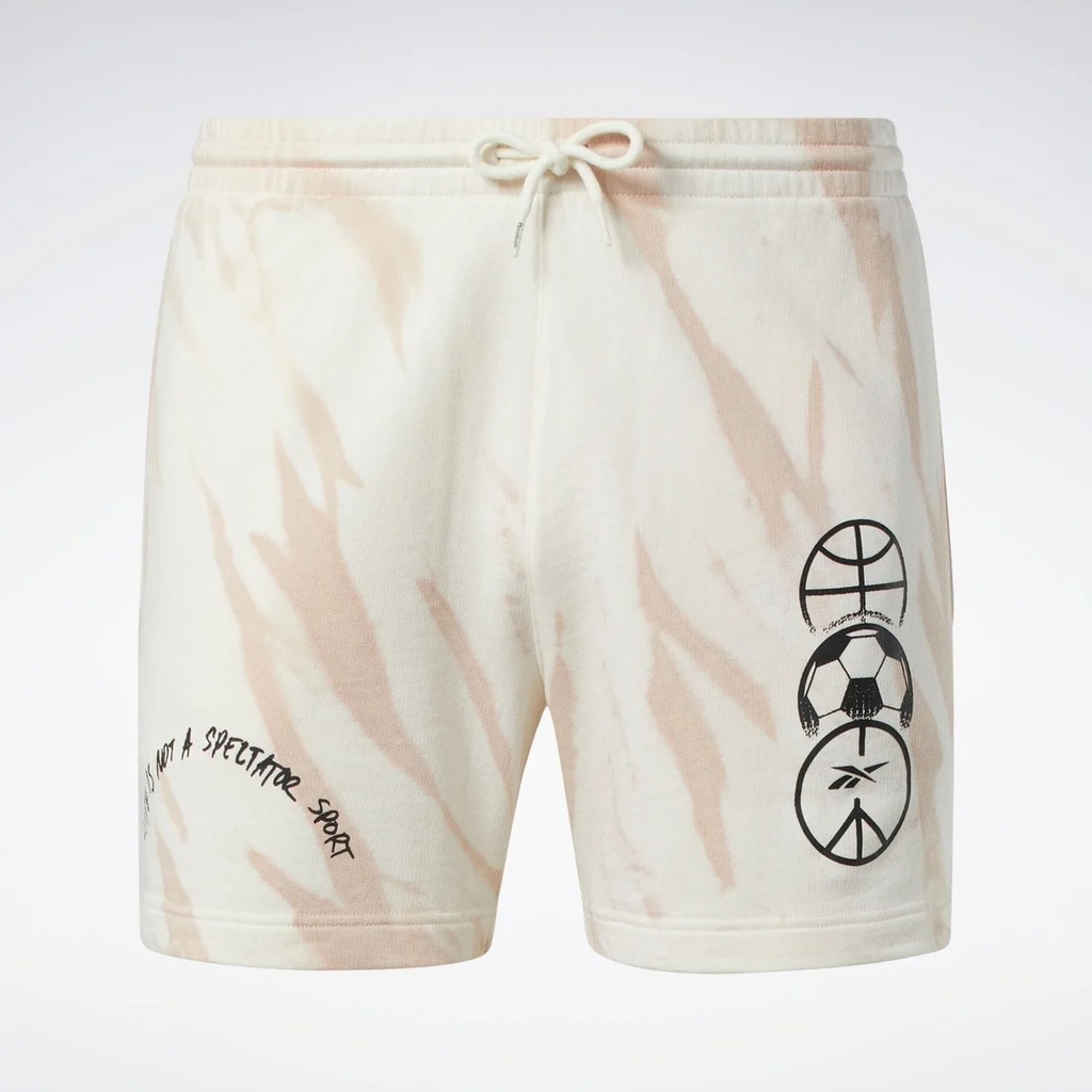 Quần Shorts Reebok Chính Hãng - Reebok Classics Soccer  - Màu Be | JapanSport HT8180