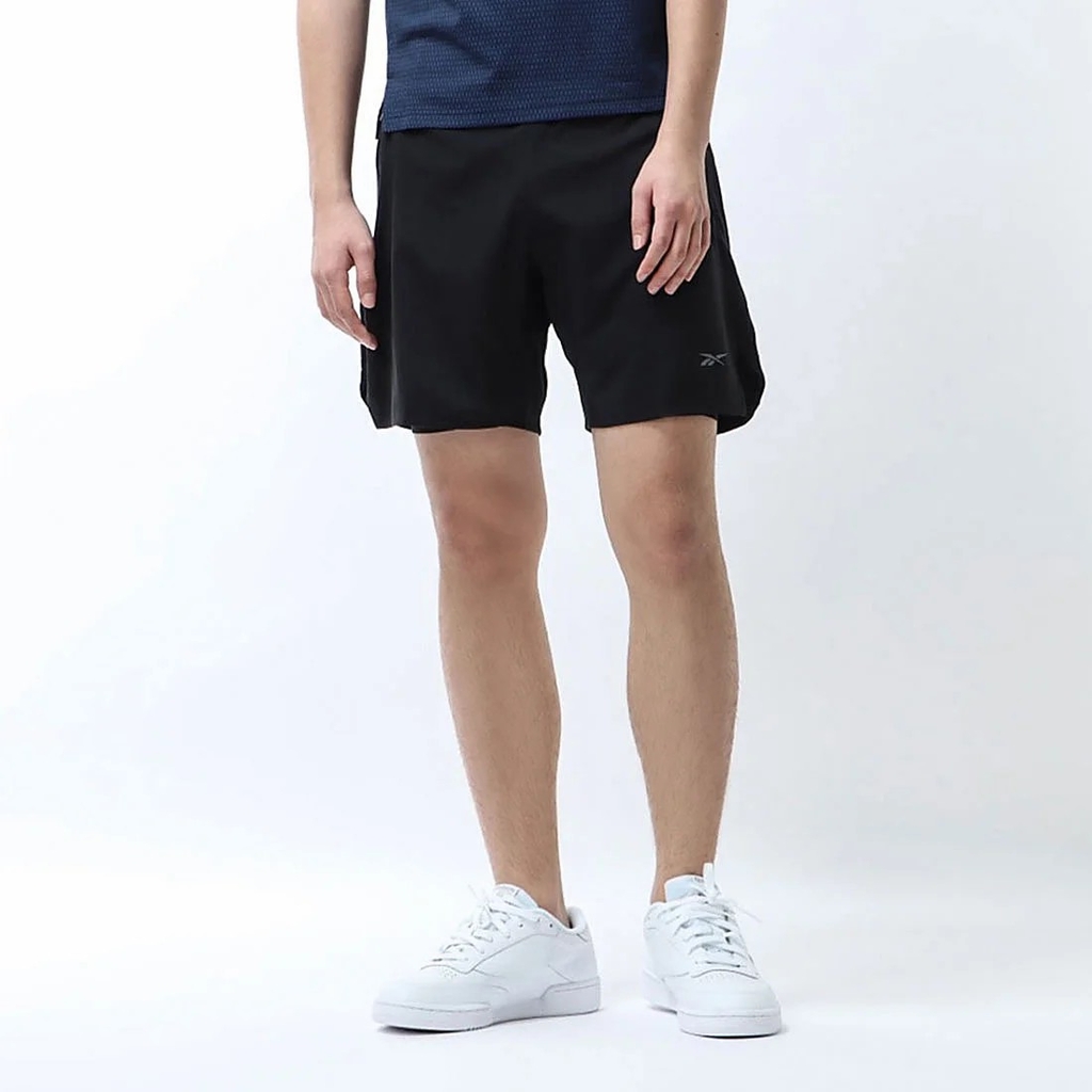 Quần Shorts Reebok Nam Chính Hãng - SPEED 3.0 2 in 1 SHORT - Màu Đen | JapanSport 100027782