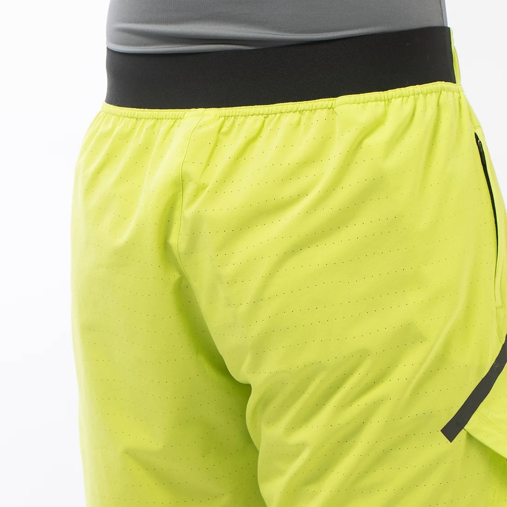 Quần Shorts Reebok Nam Chính Hãng - CERTIFIED SPEED  - Màu Xanh Chanh | JapanSport 100035968