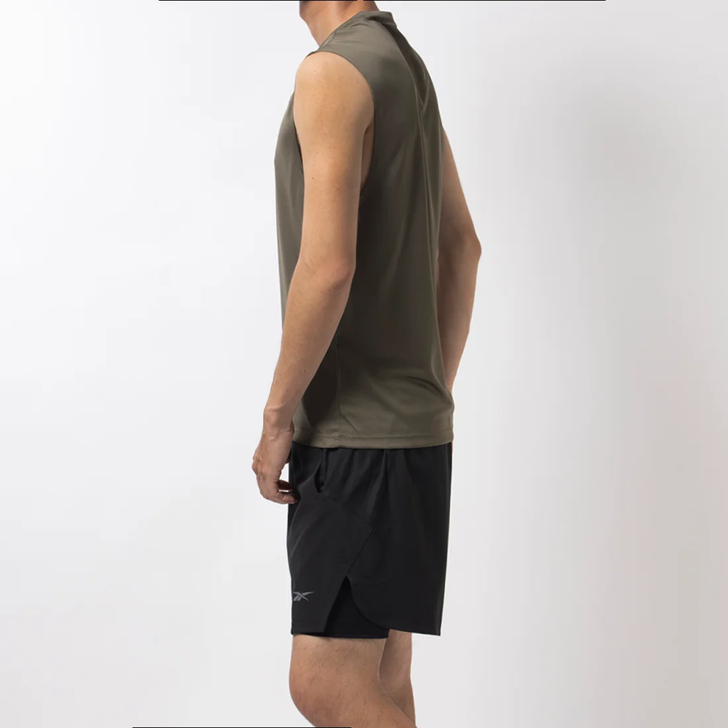 Áo Phông Reebok Chính Hãng -  TRAIN SLVLS TECH TEE - Màu Olive | JapanSport 100037275