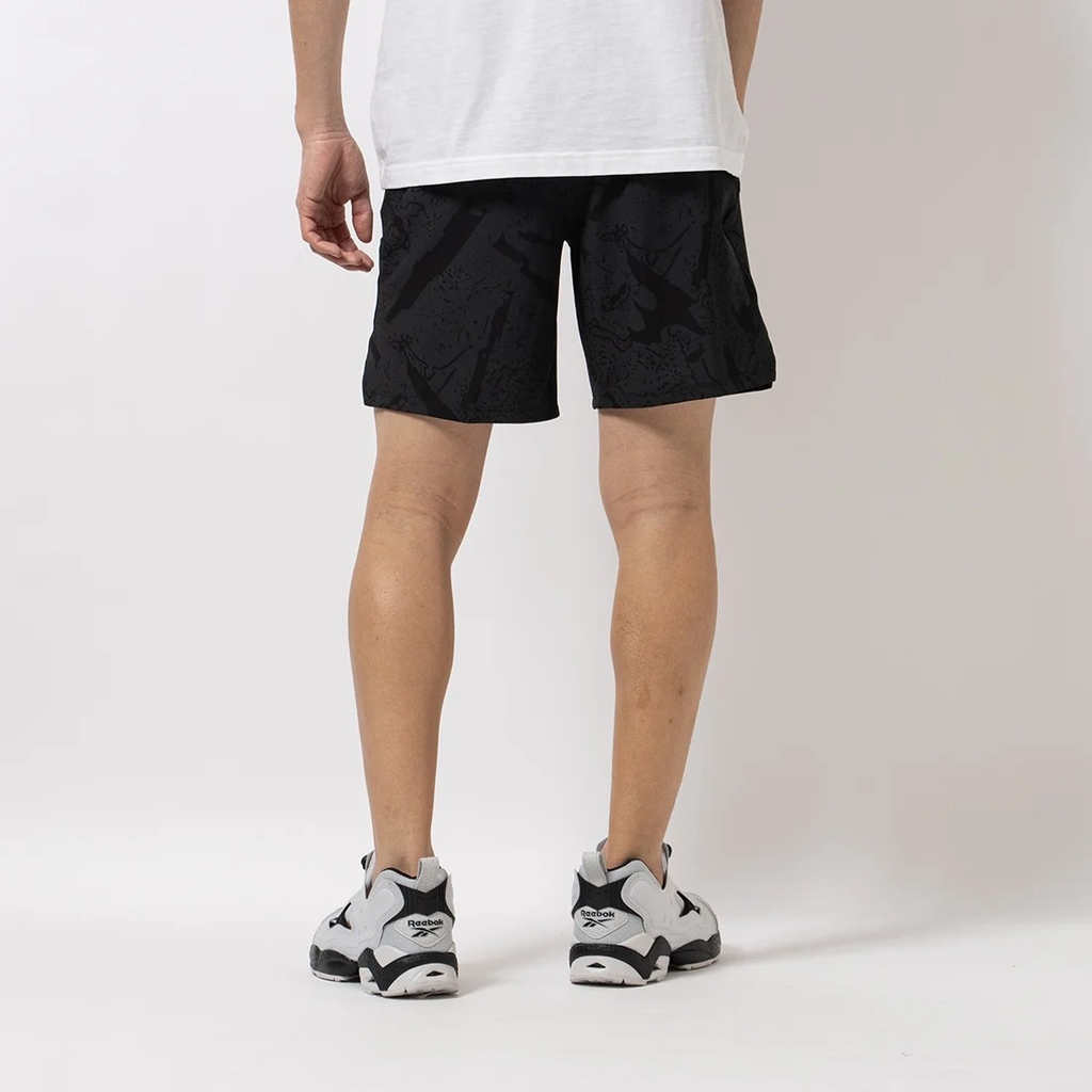 Quần Shorts Reebok Nam Chính Hãng - STRENGTH AOP SHORT - Màu Đen| JapanSport 100203889