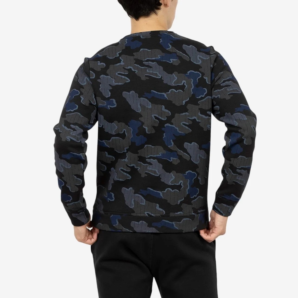 Áo Khoác Reebok Chính Hãng - RI MOTION CAMO CREW - Màu Đen | JapanSport 100204732