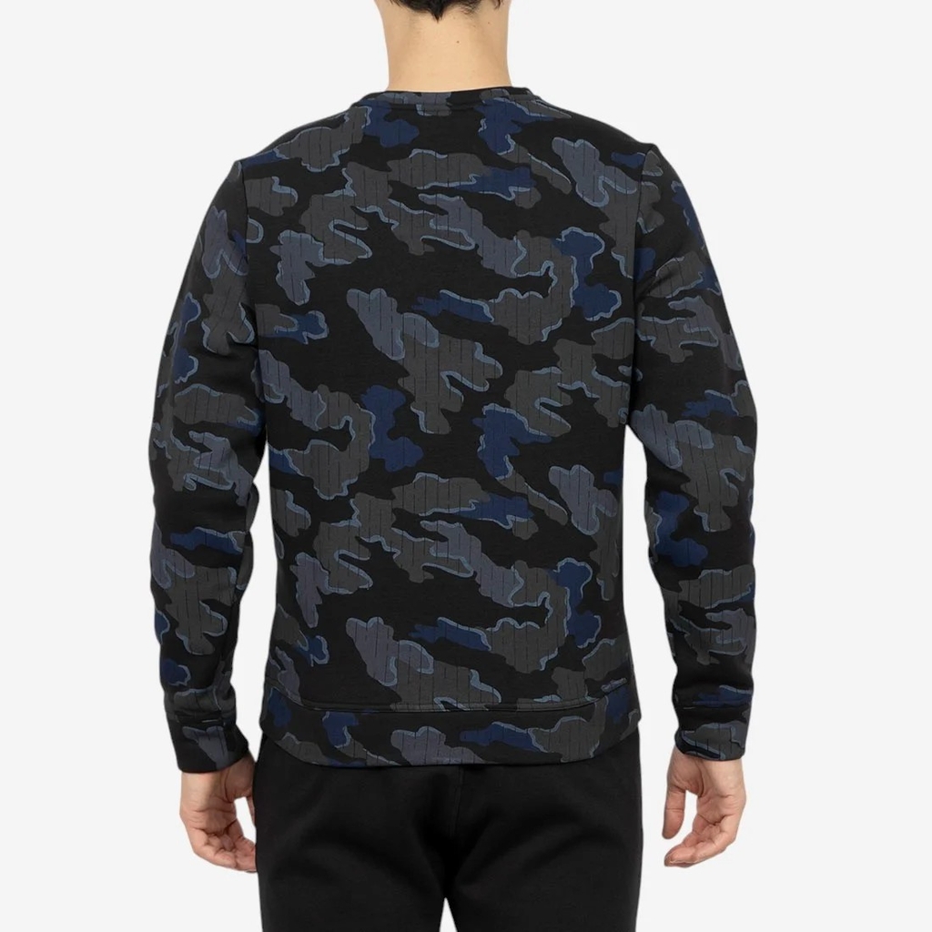 Áo Khoác Reebok Chính Hãng - RI MOTION CAMO CREW - Màu Đen | JapanSport 100204732