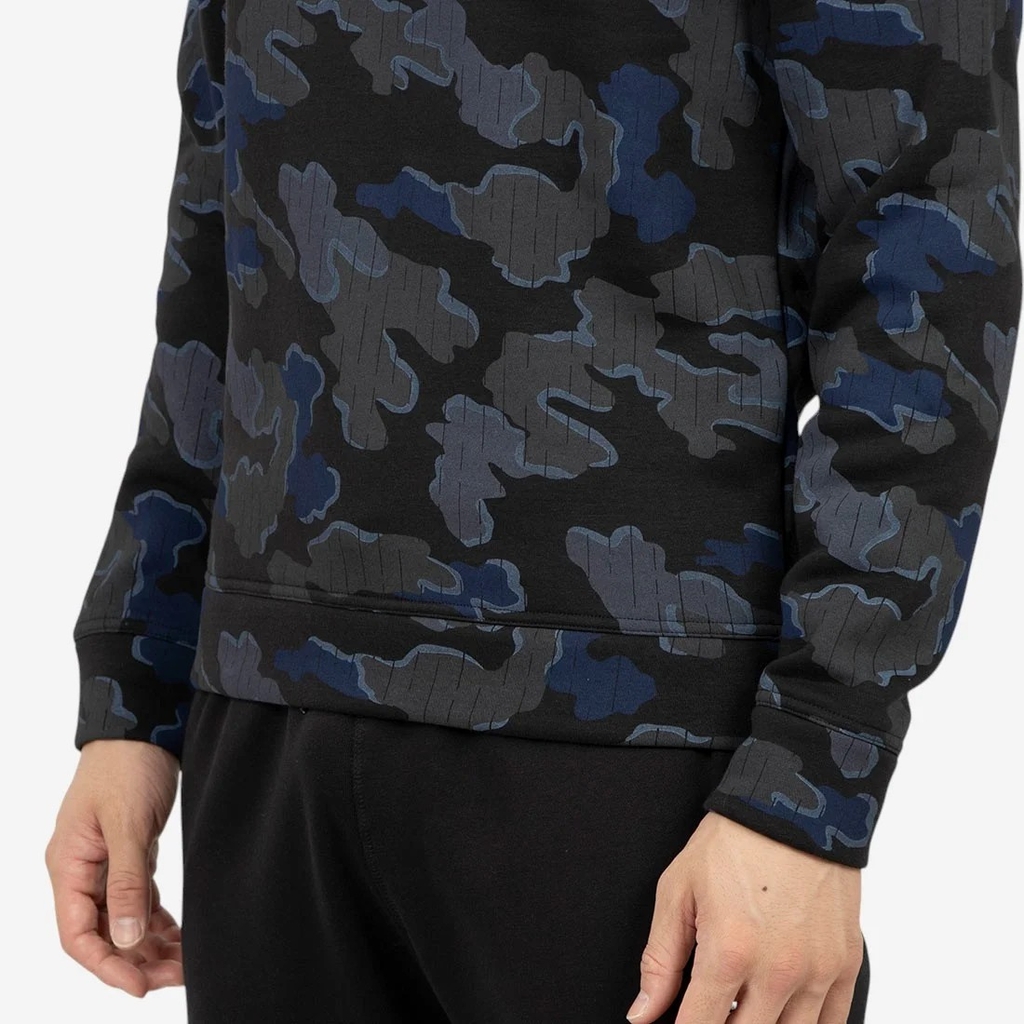 Áo Khoác Reebok Chính Hãng - RI MOTION CAMO CREW - Màu Đen | JapanSport 100204732