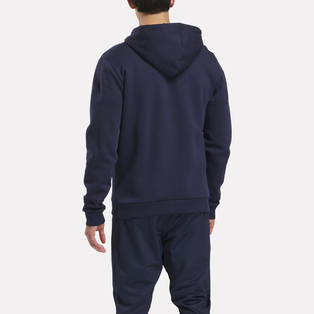 Áo Khoác Reebok Chính Hãng - IDENTITY SL FLEECE FZ - Màu Navy | JapanSport 100202861