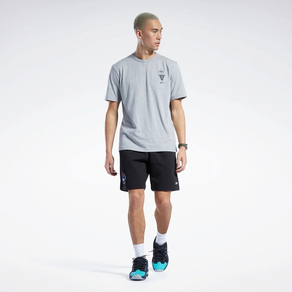 Áo Phông Reebok Nam Chính Hãng - BB CITY LEAGUE SS T-shirt - Màu Xám | JapanSport HS7009