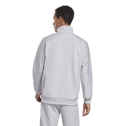 Áo Khoác Reebok Chính Hãng - DMX Stretch Pique Track Jacket - Xám | JapanSport HK7044