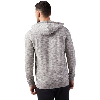 Áo Khoác Reebok nam  Chính Hãng - Essentials Marble Full Zip Hoodie - Grey | JapanSport - CE3916