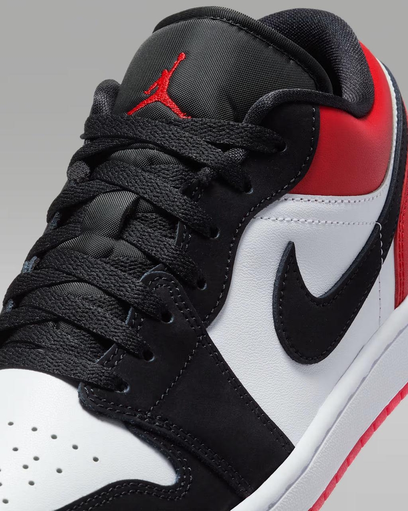 Giày Nike Chính Hãng - Air Jordan 1 Low - Màu Trắng Đỏ | JapanSport IB8971-106