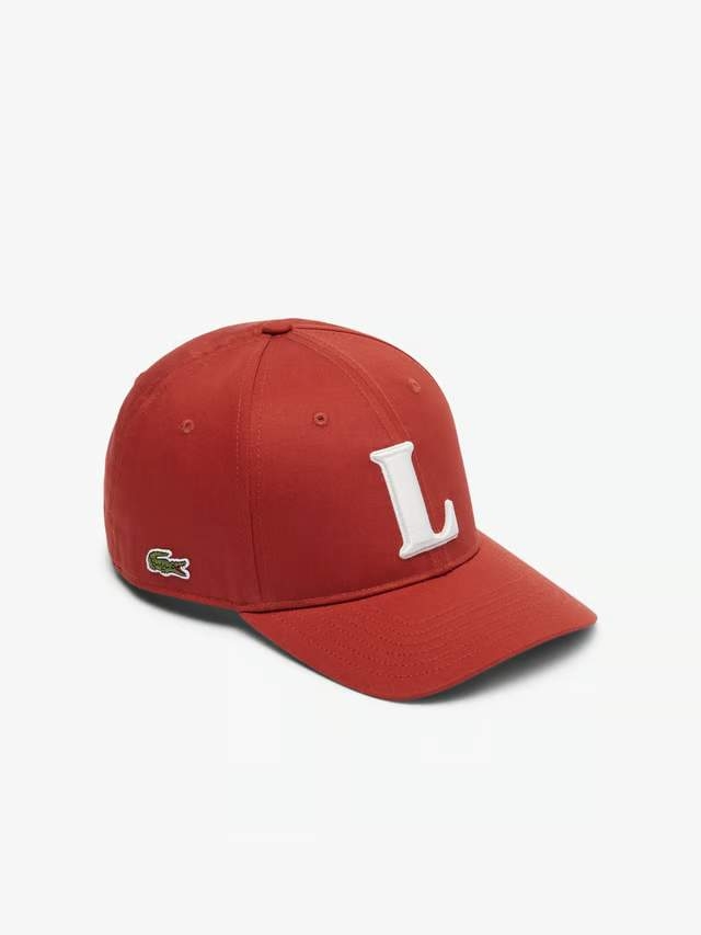 Mũ Lacoste Chính Hãng - 3D Embroidered Baseball Cap - Màu Đỏ | JapanSport RK0342-51-AFS