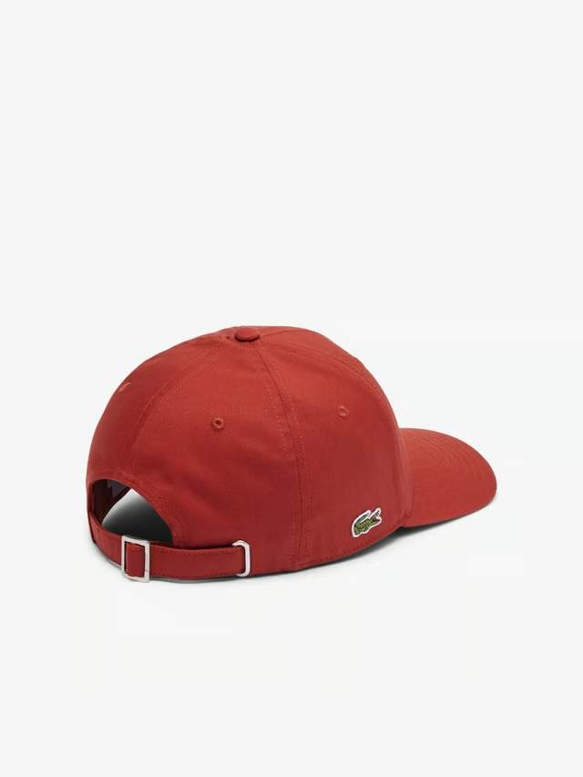 Mũ Lacoste Chính Hãng - 3D Embroidered Baseball Cap - Màu Đỏ | JapanSport RK0342-51-AFS