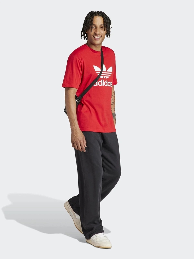 Áo Phông Adidas Chính hãng - Adicolor Trefoil - Màu Đỏ | JapanSport IR8009