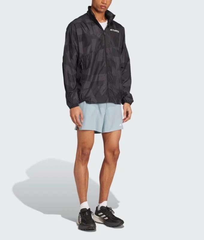 Áo Khoác ADIDAS Nam Chính Hãng - Terrex Multi Printed Wind Jacket - Màu Đen | JapanSport  JD8428