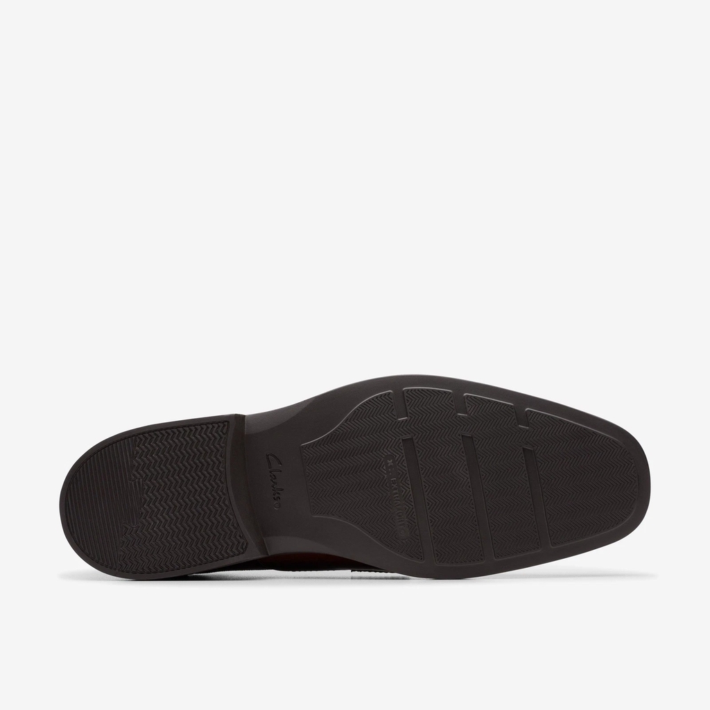 Giày Clark Nam Chính Hãng - Clarkslite Tie Mahogany Leather - Màu Nâu | JapanSport 261-76937