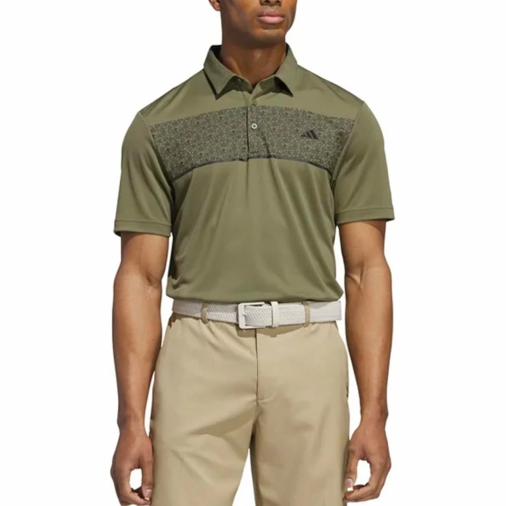 Áo Polo Adidas Chính Hãng - Adidas Chest Print Men's Polo - Màu Xanh | JapanSport KD9362