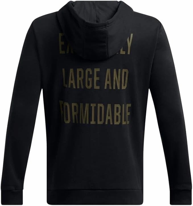 Áo Hoodie Under Armour Chính Hãng - Project Rock Red One ELF - Màu Đen | JapanSport 6003002-001