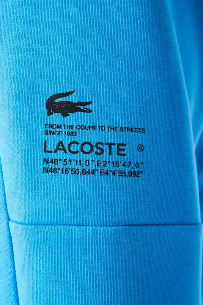 Quần Dài Lacoste Chính hãng - Slim Fit Cotton Fleece Sweatpants - Màu Xanh | JapanSport XH2527-51-4XA