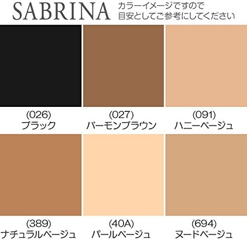 Tất giấy SABRINA Cool Chính hãng -Short Stockings 22-25 - SBS375 Màu 40A | JapanSport