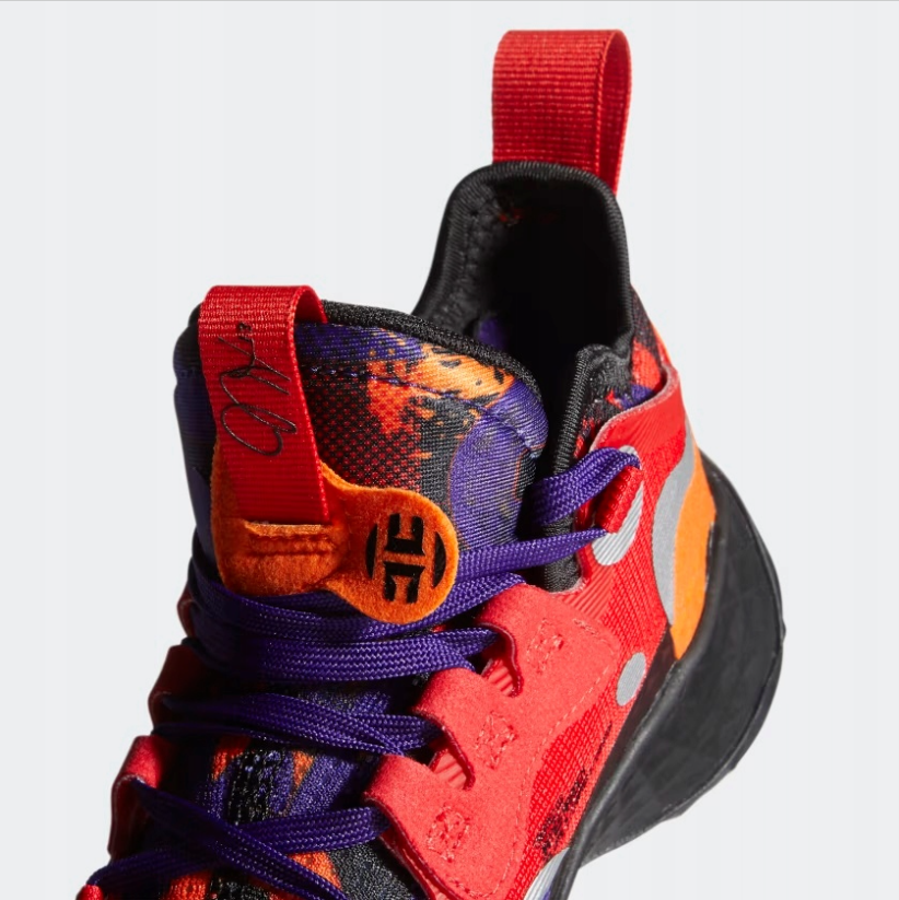 Giày Bóng Rổ Adidas Nam Chính Hãng - Harden Vol. 5 - Màu Đỏ/Cam | JapanSport G55811