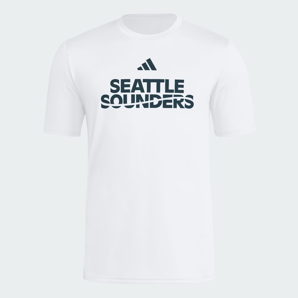 Áo Phông Adidas Nam Chính Hãng - Seattle Sounders FC Short Sleeve Tee - Màu Trắng | JapanSport JX4381