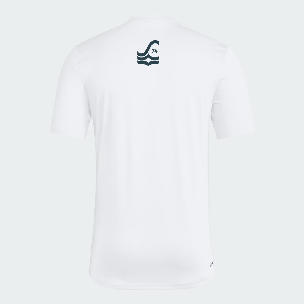Áo Phông Adidas Nam Chính Hãng - Seattle Sounders FC Short Sleeve Tee - Màu Trắng | JapanSport JX4381