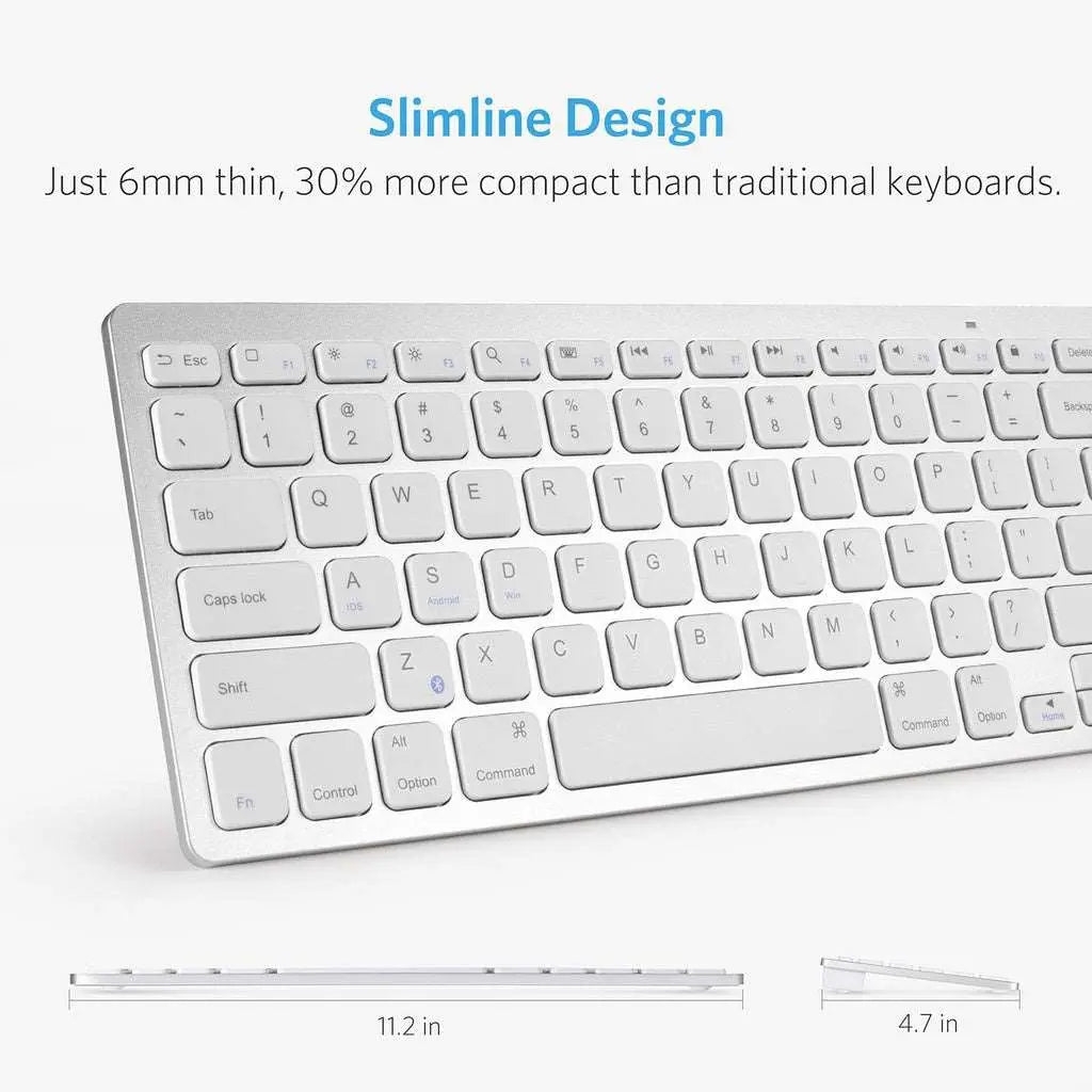 Bàn phím Anker - Ultra Slim Bluetooth Wireless Keyboard - A7726 - Japansport