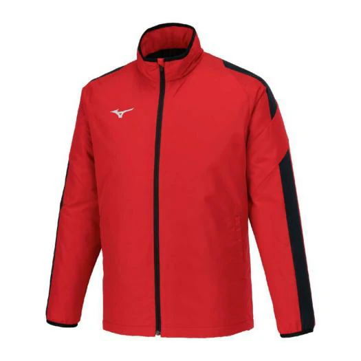 Áo Khoác Mizuno Chính Hãng - Warmer Shirt Unisex - Màu Đỏ | JapanSport P2MEB592-62