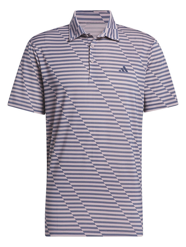 Áo Polo Adidas Nam Chính Hãng - Ultimate365 Mesh Pattern - Màu Xanh/Hồng | JapanSport IU4392