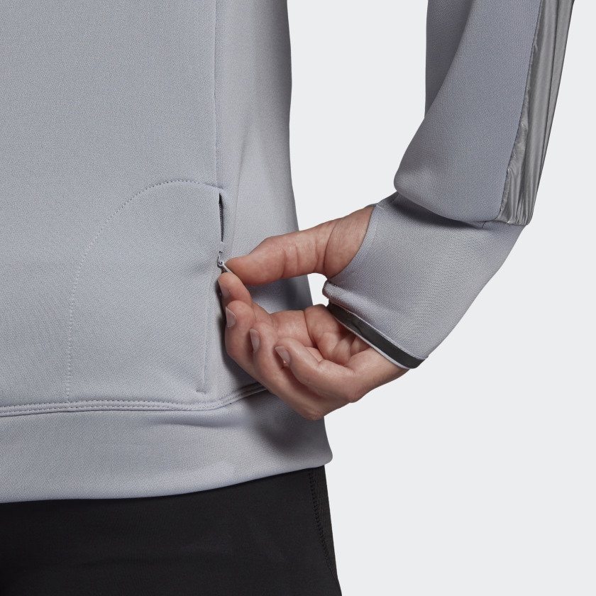 Áo Hoodie Adidas Nam Chính hãng - Space Race Hoodie - Grey | JapanSport GK6997