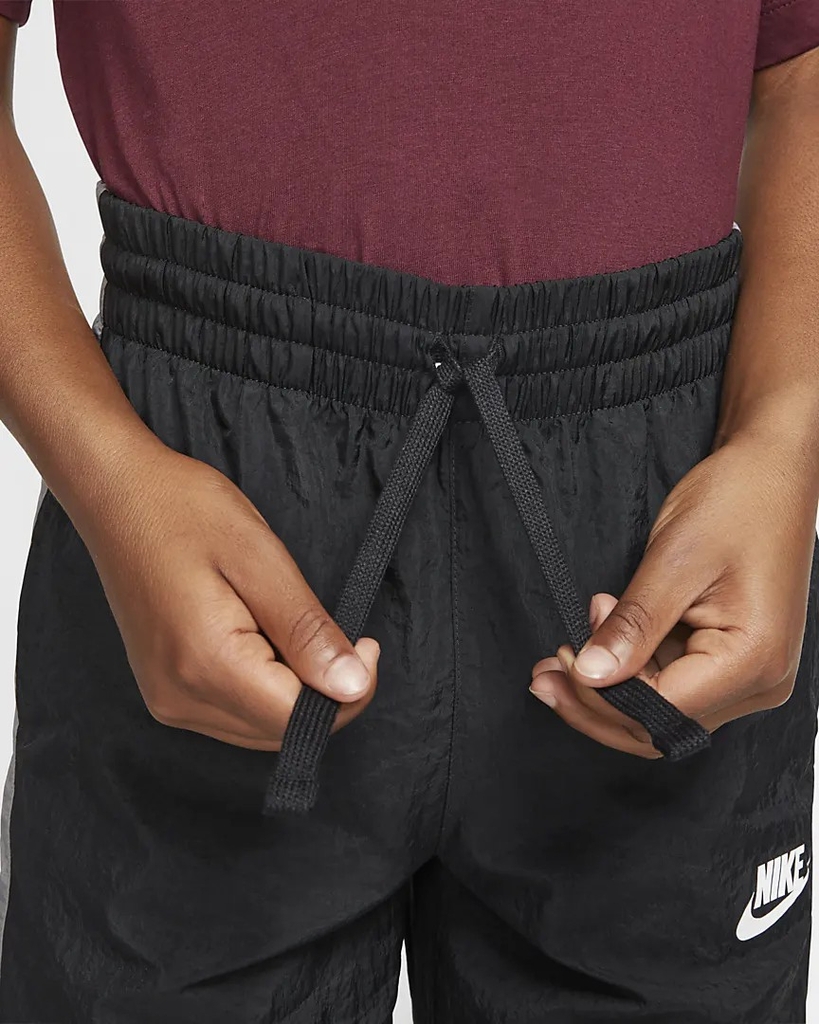 Quần Nike Chính Hãng - Sportswear Woven - Đen/Xám | JapanSport BV3700 -010