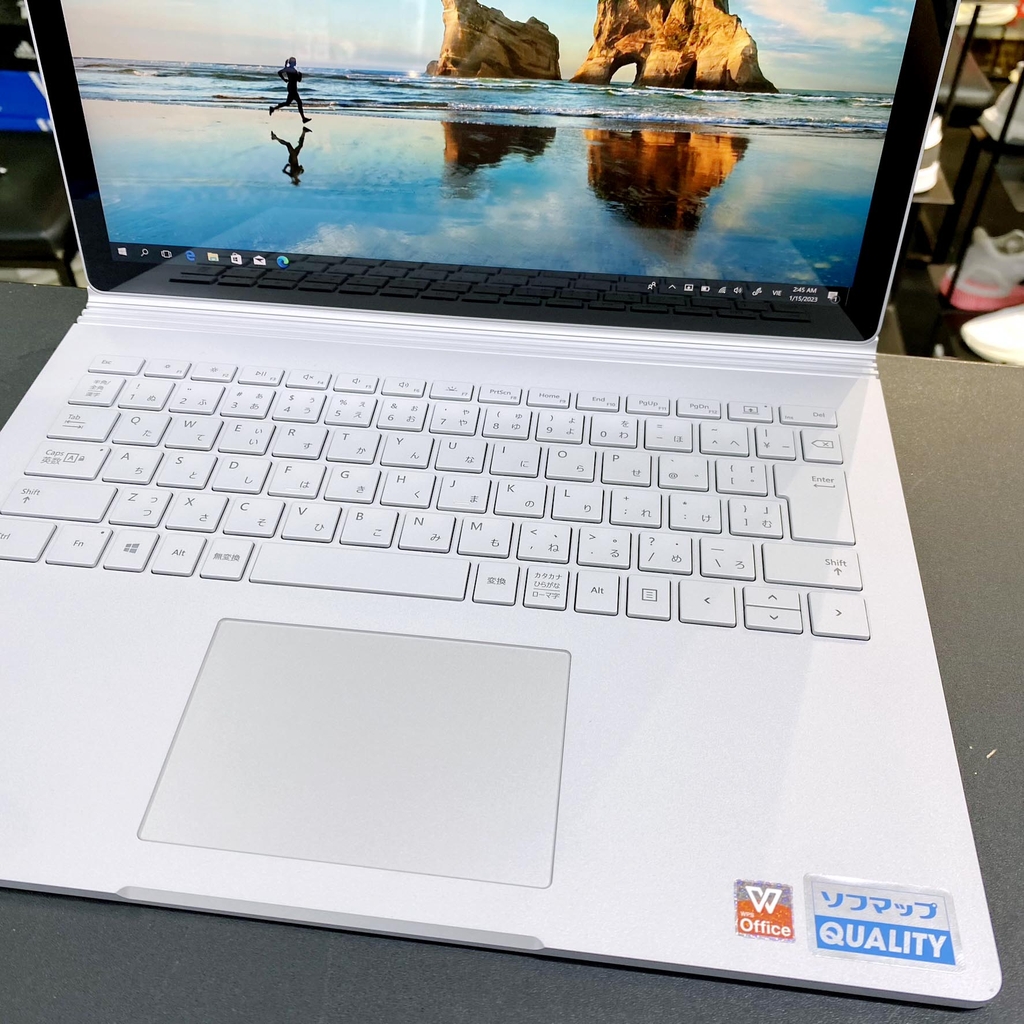 【Đã qua sử dụng】Surface Book 2 13.5 inch i5-7300U | Ram 8GB | SSD 256GB - Bạc | JapanSport