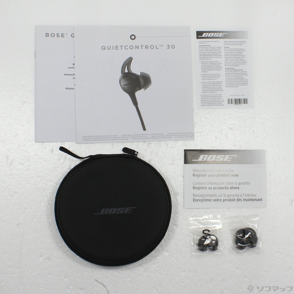 【Đã qua sử dụng】Tai nghe Bose chính hãng - BOSE QuietControl 30 wireless headphones Black | JapanSport