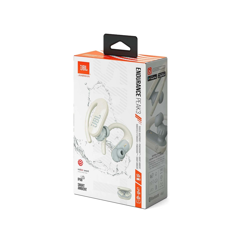 Tai nghe JBL chính hãng - JBL Endurance Peak 3 - Màu Xám |  JapanSport