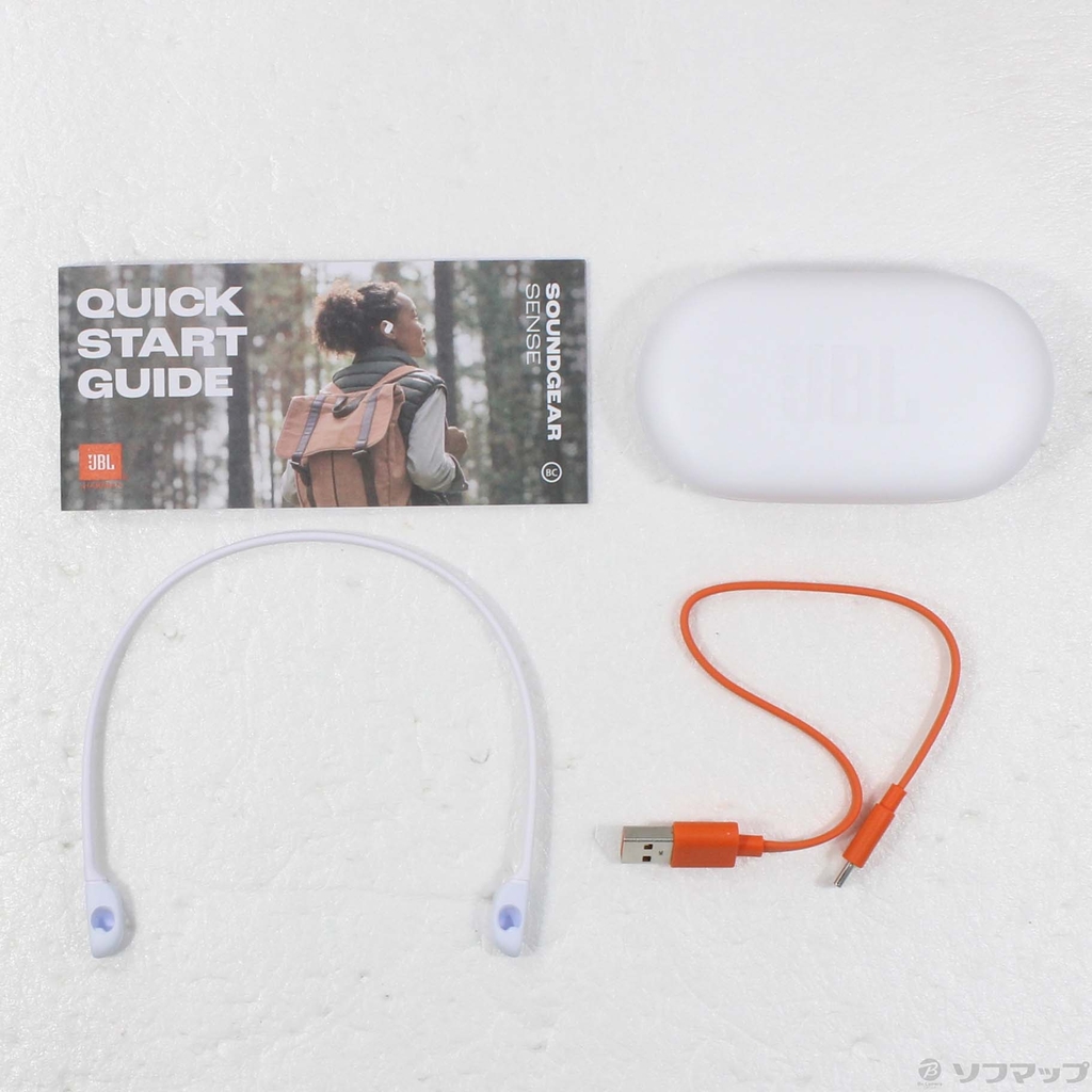 【Đã qua sử dụng】Tai nghe JBL chính hãng - SOUNDGEAR SENSE - Màu trắng | JapanSport