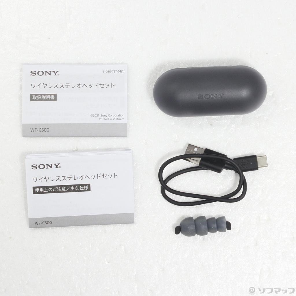 【Đã qua sử dụng】Tai Nghe không dây Sony Chính Hãng - WF-C500 - Đen | JapanSport