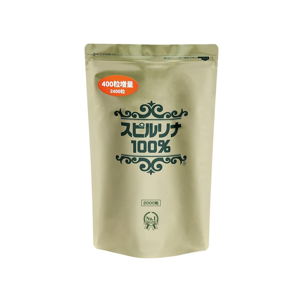 Tảo xoắn Spirulina 100% Nhật Bản - 2400 viên | JapanSport