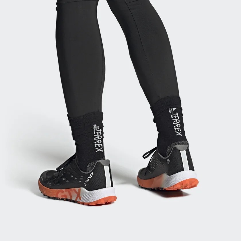 Giày Adidas Nam Chính Hãng - TERREX AGRAVIC FLOW GORE-TEX TRAIL 2.0 - Đen | JapanSport HR1110
