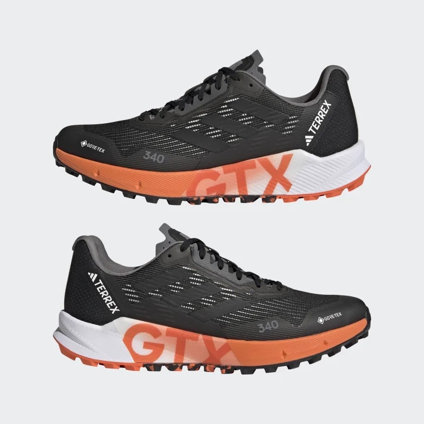 Giày Adidas Nam Chính Hãng - TERREX AGRAVIC FLOW GORE-TEX TRAIL 2.0 - Đen | JapanSport HR1110
