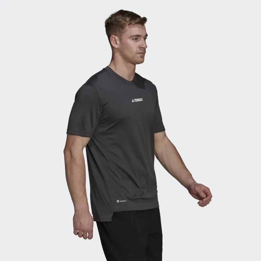 Áo Phông Adidas Nam Chính Hãng - Terrex Multi Tee - Đen | JapanSport H53382