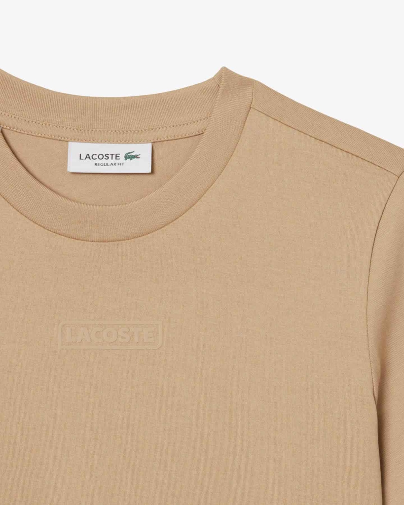Áo Phông Lacoste nữ Chính hãng - Women's Print Cotton T-Shirt - Màu hồng | JapanSport TF0355-51-02S
