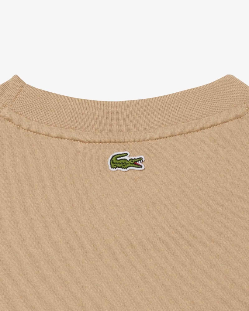 Áo Phông Lacoste nữ Chính hãng - Women's Print Cotton T-Shirt - Màu hồng | JapanSport TF0355-51-02S