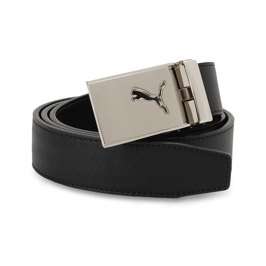 Thắt Lưng Puma Chính Hãng - Unisex Golf Ease Fit Belt  - Màu Đen | JapanSport 054994-01