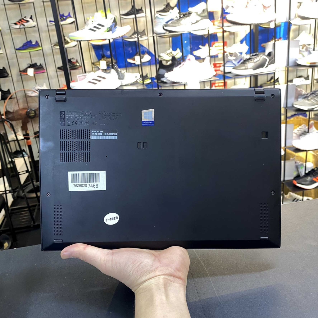 【Đã qua sử dụng】Lenovo ThinkPad X1 Carbon Gen 7 Core i5-8265U 1.6GHz | RAM 8GB | SSD 256GB - Màu đen | JapanSport