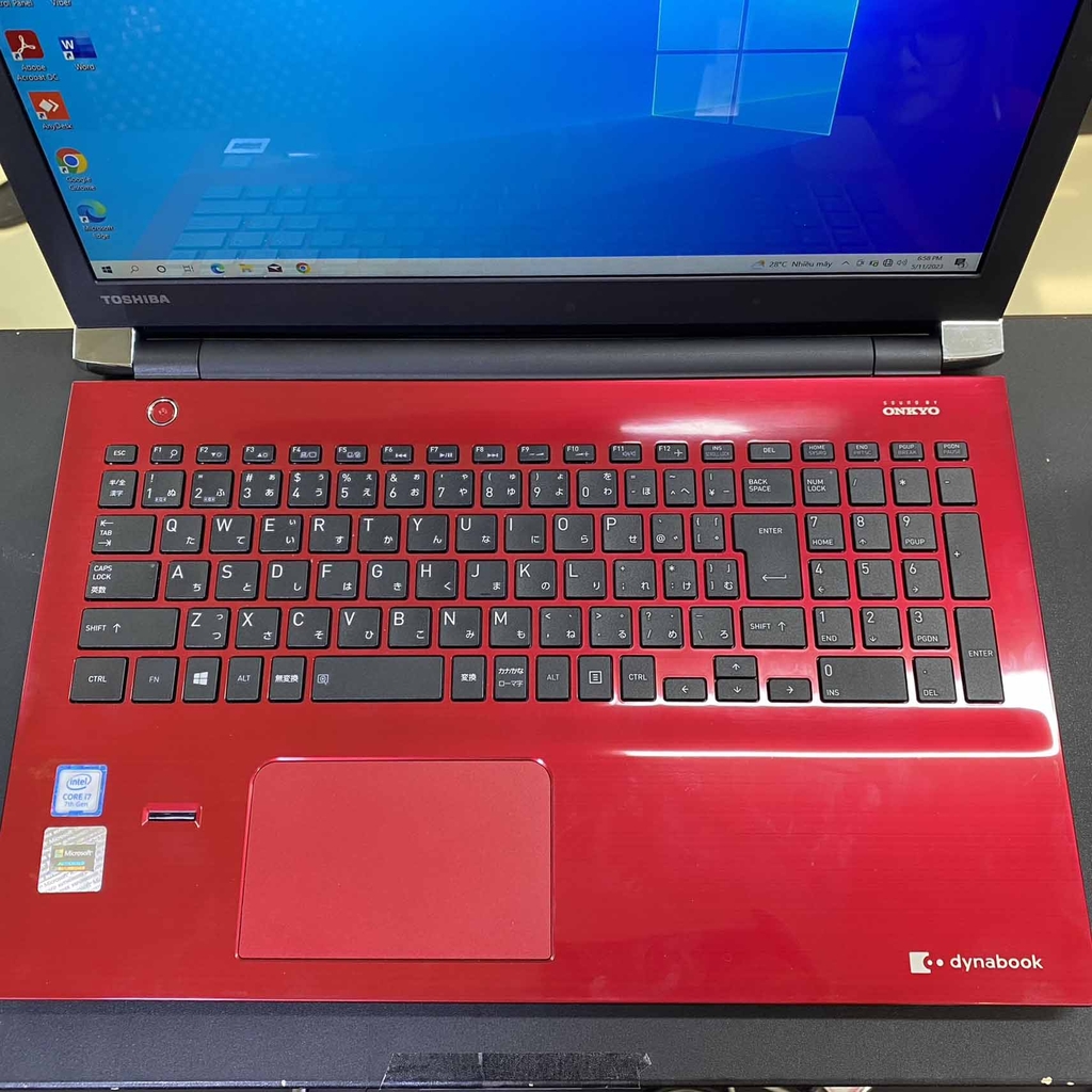 Đã qua sử dụng】Toshiba Dynabook T75/DR Core i7 7500U | 8GB | SSD
