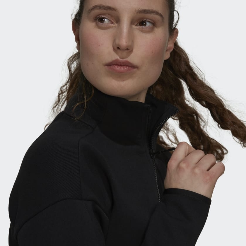 Áo Khoác Adidas Chính hãng - Track Top adidas Z.N.E. Sportswear Nữ - Đen | JapanSport GT9760