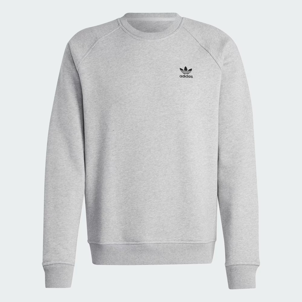Áo Khoác Adidas Nam Chính Hãng - Trefoil Essentials - Màu Xám | JapanSport IY4937