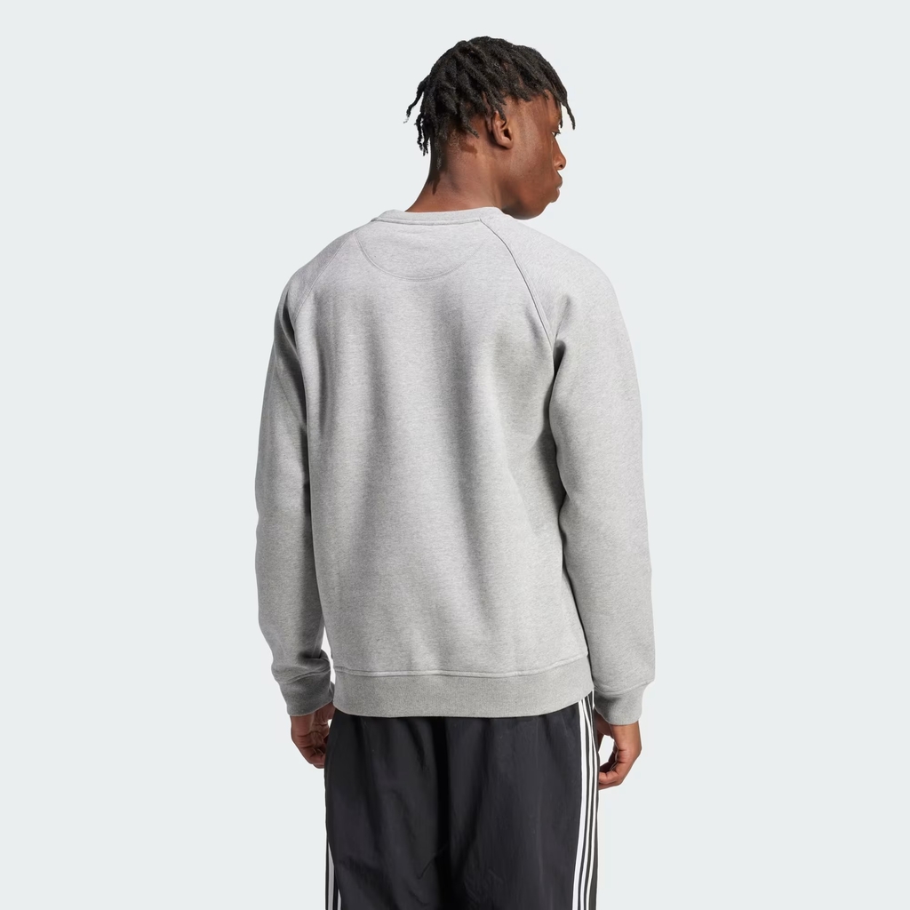 Áo Khoác Adidas Nam Chính Hãng - Trefoil Essentials - Màu Xám | JapanSport IY4937