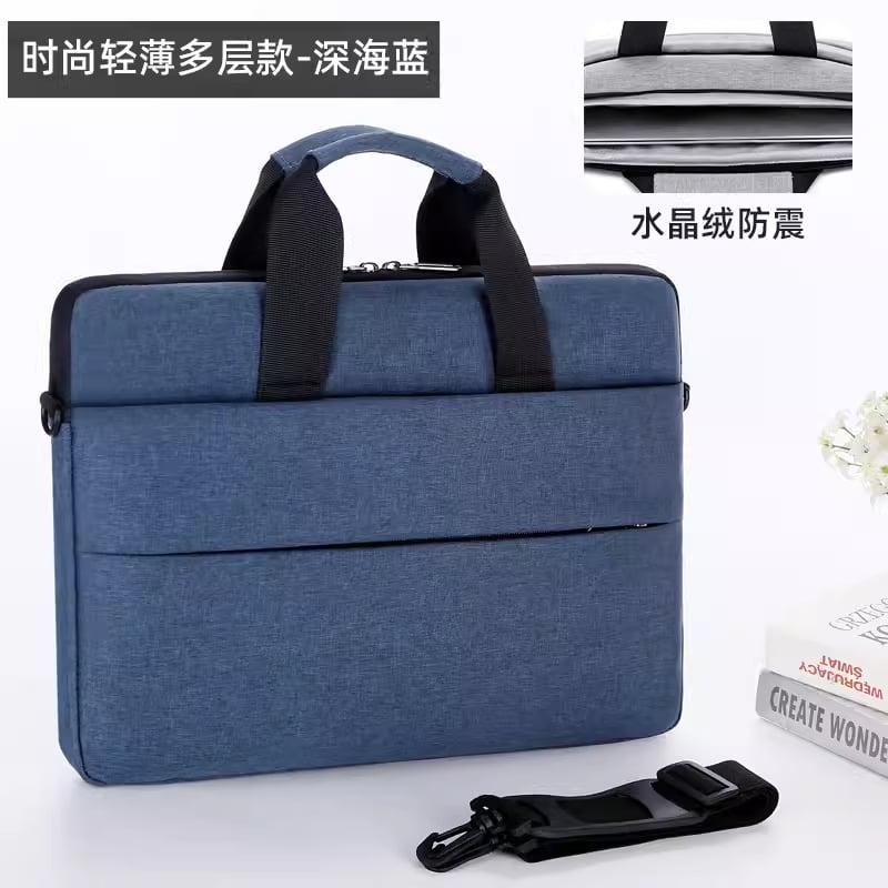 Túi chống sốc có quai xách Laptop 13.3 inch - Loại 3 ngăn | JapanSport