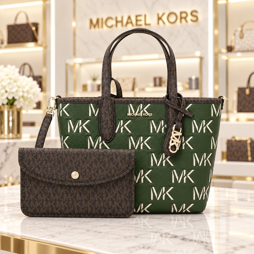 Túi nữ Michael Kors Chính Hãng – Eliza XS 386 Green - Màu xanh | JapanSport 30F3GZAT0L