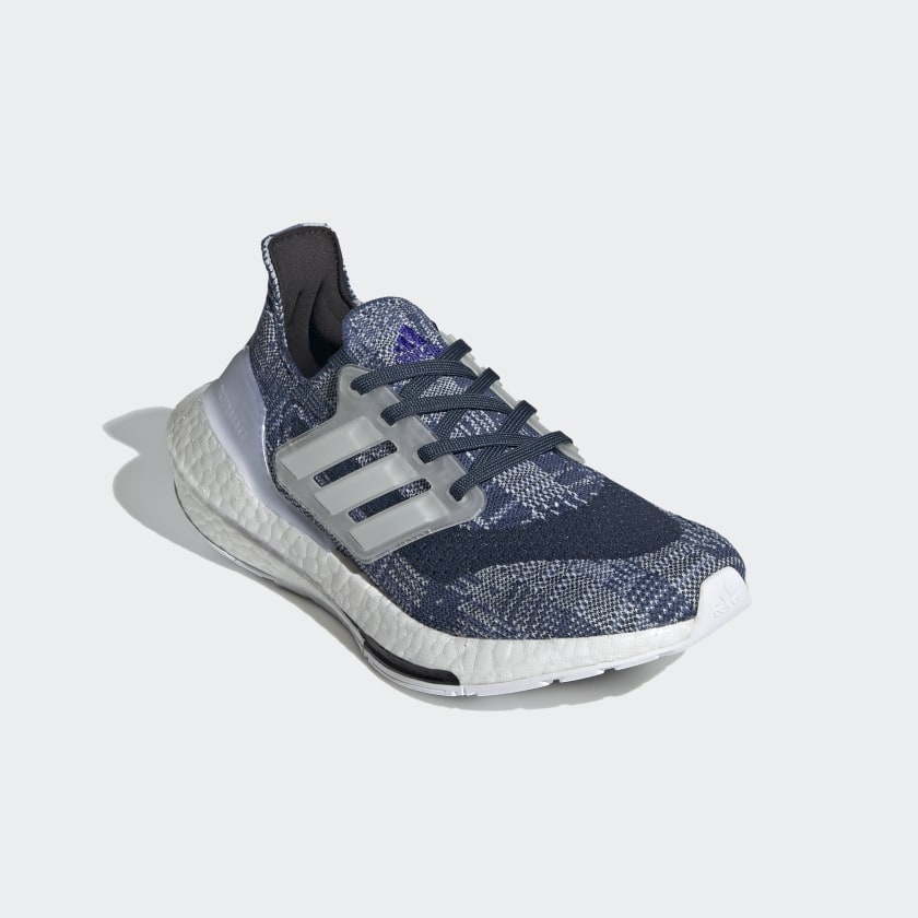 Giày chạy Adidas Chính hãng - Ultraboost 21 Primeblue - Xanh | JapanSport FZ3084